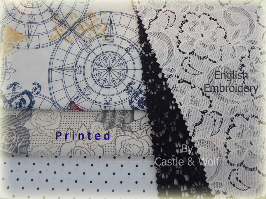 Printed English Embroidery